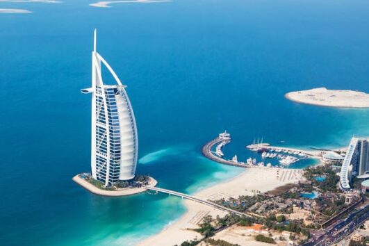 Dubai: Inside Burj Al Arab & Blue Mosque Half-day City Tour